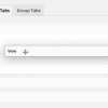 BuddyPress Reorder Tabs
